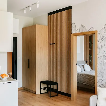 Nowoczesny Deluxe A04 Z Oddzielna Sypialnia - Klimatyzacja I Parking Podziemny W Cenie - Mountain & River - Izby Podhalanskie Apartment Witów